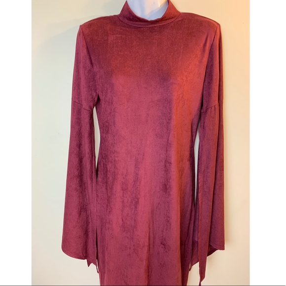 ✨NWOT✨ Sexy Boho Maxi Batwing Dress - Picture 2 of 8